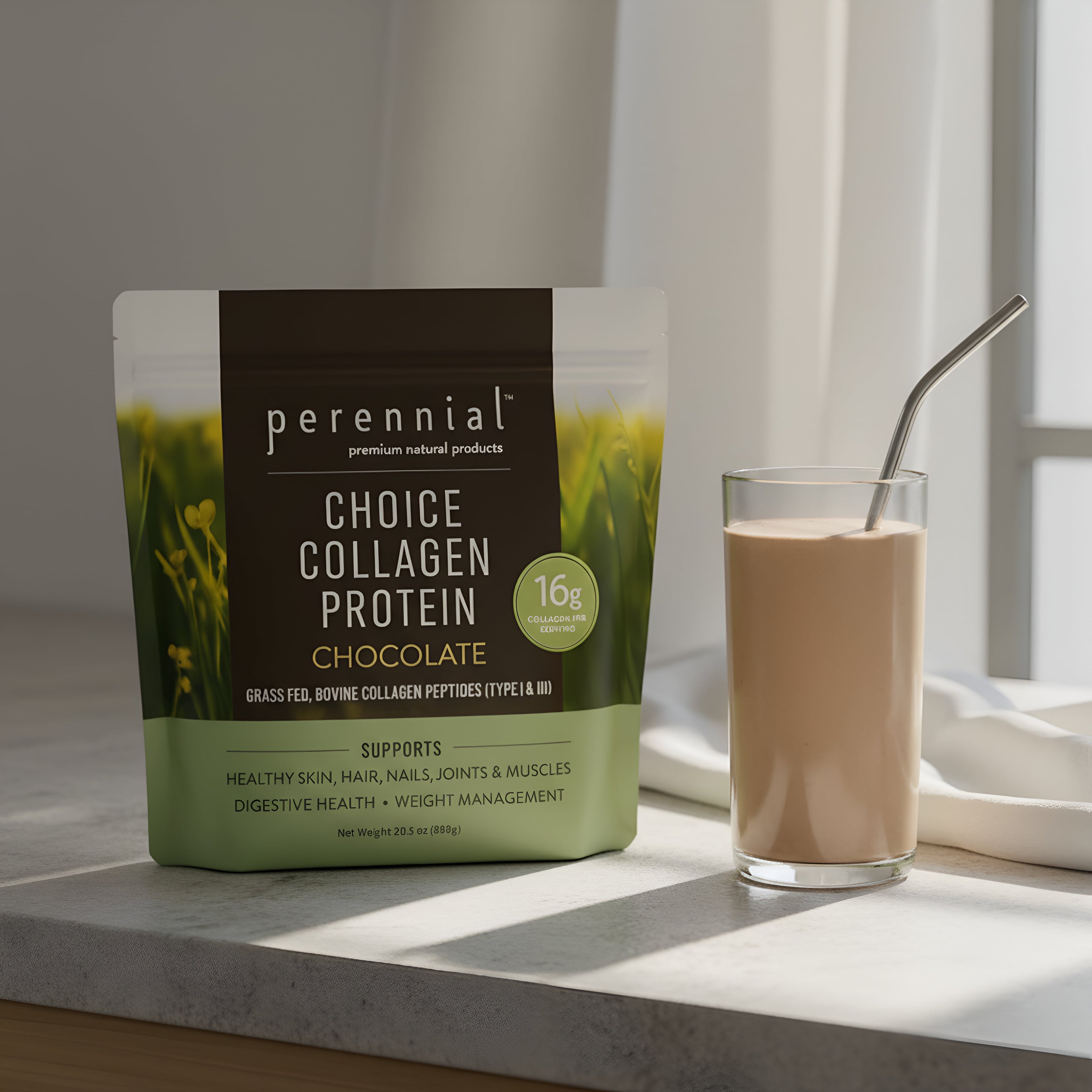 Collagen Peptides for Skin, Joints Gut — Chocolate |
